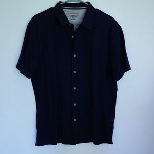 Indigo Blue Casual Button Down Shirt